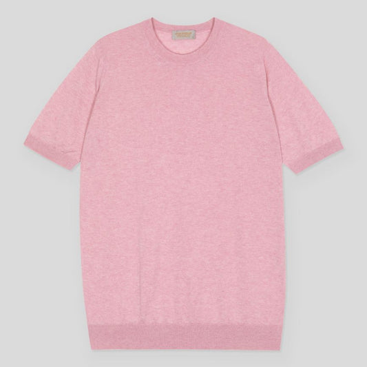 JSY Men Cotton & Cashmere T-shirt Roseate