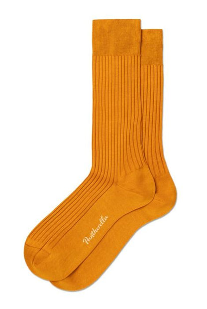 PTA Danvers 5x3 Ribs Egyptian Cotton Lisle Men's Socks