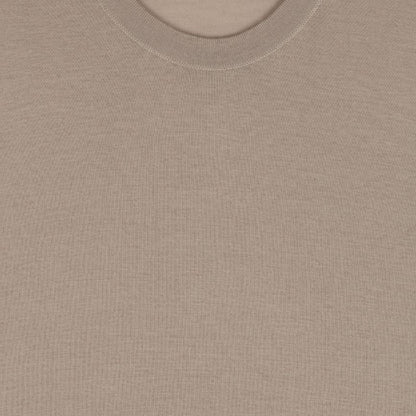 JSY HILCOTE Men Merino X Cotton T-Shirt Oat