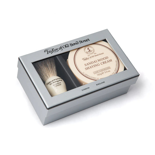 TYR Pure Badger & Sandalwood Shaving Cream Gift Box