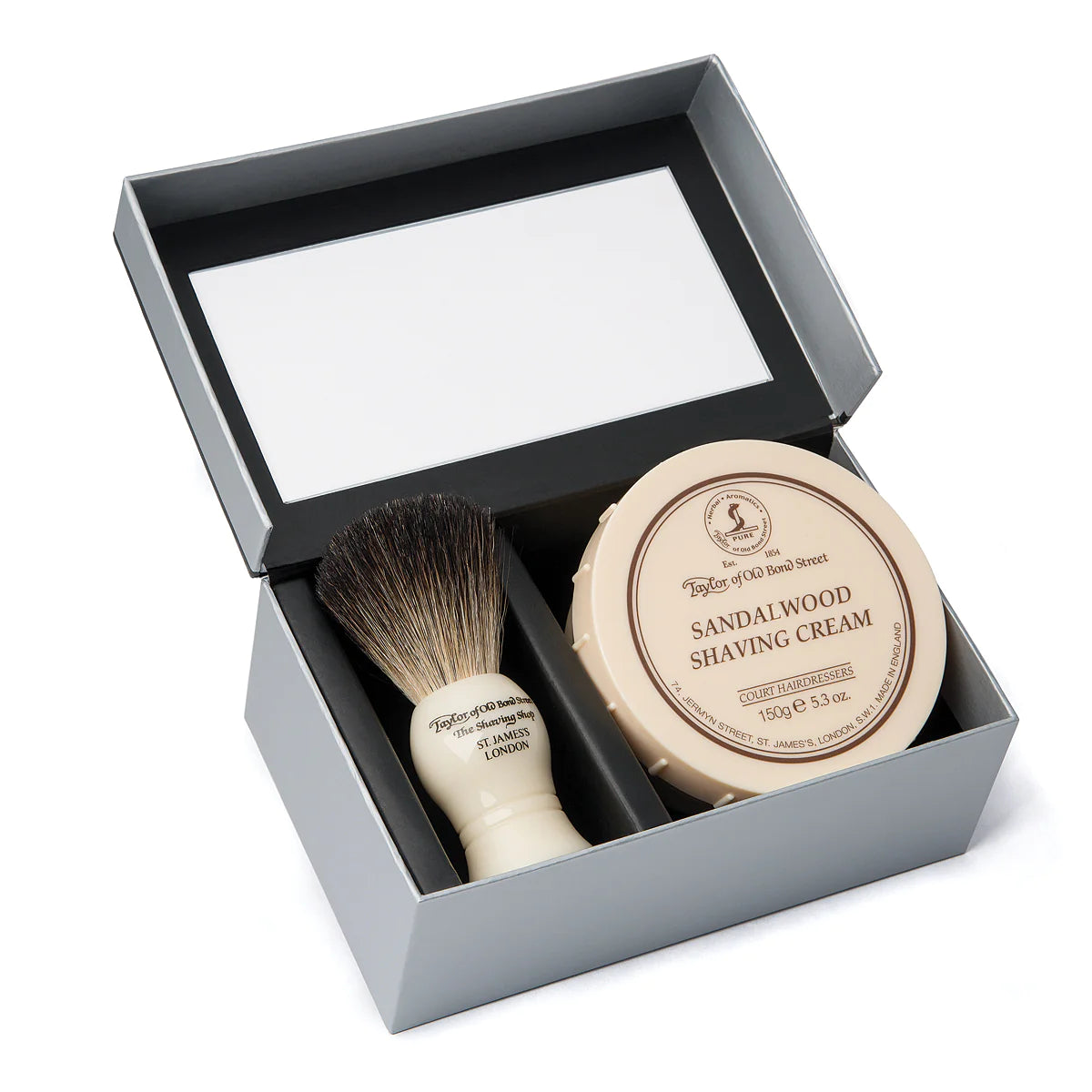 TYR Pure Badger & Sandalwood Shaving Cream Gift Box