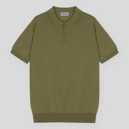 JSY Men Merino X Cotton Polo Shirt Verne