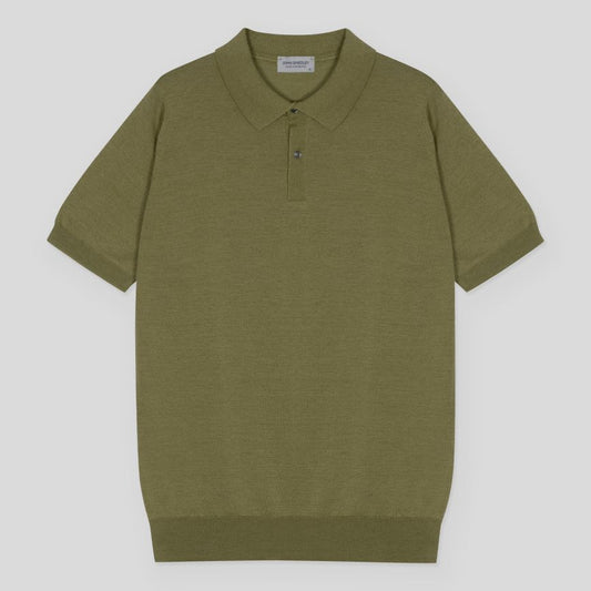 JSY Men Merino X Cotton Polo Shirt Verne