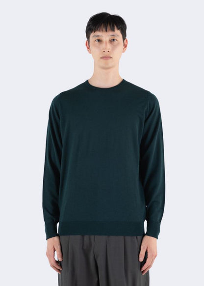 JSY MARCUS Men Merino Pullover Richardson Green