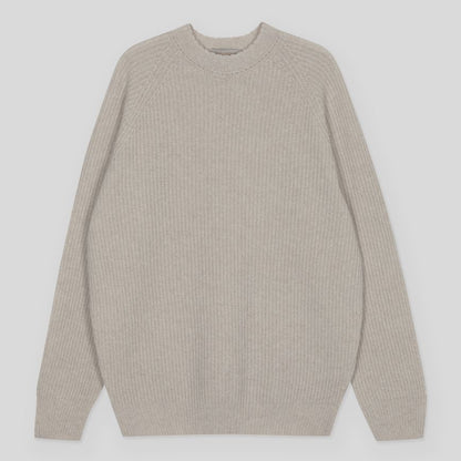 JSY OXNARD Men Cashmere/ Merino Pullover Pampas