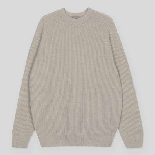 JSY OXNARD Men Cashmere/ Merino Pullover Pampas