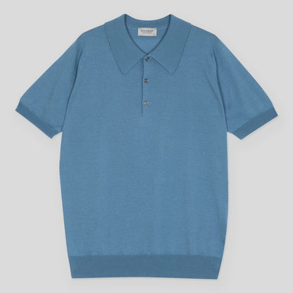 JSY PEAKS Men Merino X Cotton Shirt Azul