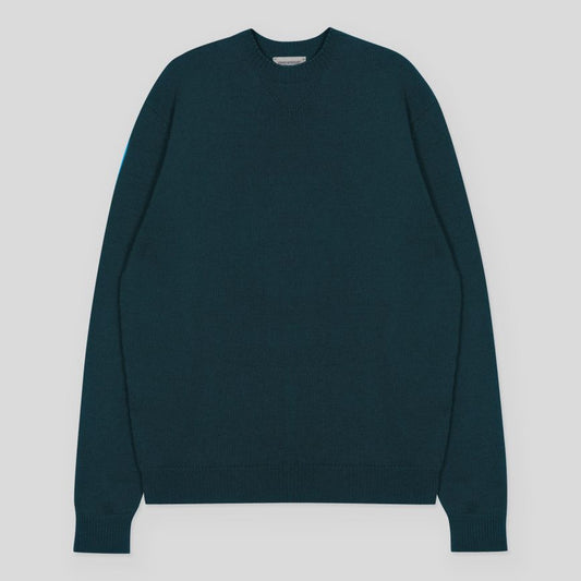 JSY POLLO Merino Crew Neck Pullover Richardson Green