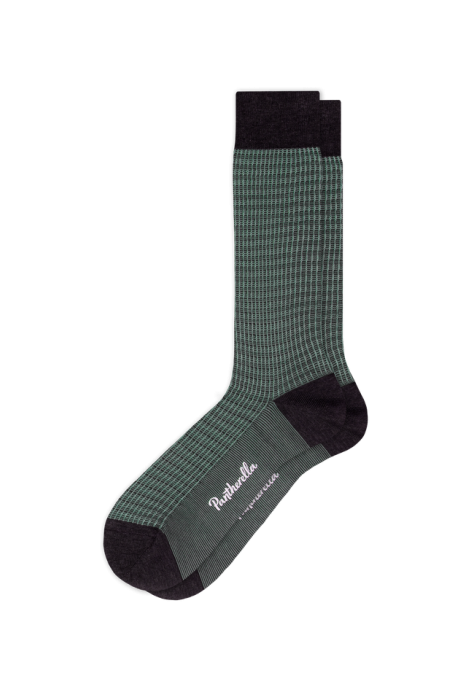 PTA SMYTHSON Mini Tonal Texture Lisle  Cotton Socks