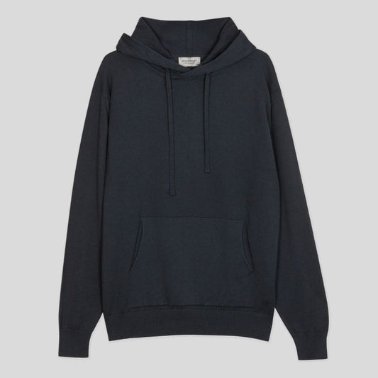 JSY SUNDOWN Men Sea Island Cotton Hoody LS Granite