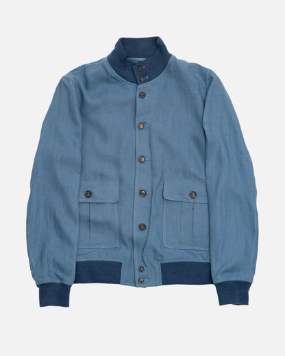 VSR VALSTARINO Italian linen unlined jacket Mare