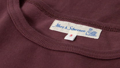 MZB Men's 215LS Long Sleeve T-shirt 8.6oz Red Oak