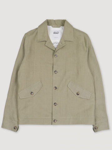 VSR Blouson Linen Jacket Safari Green