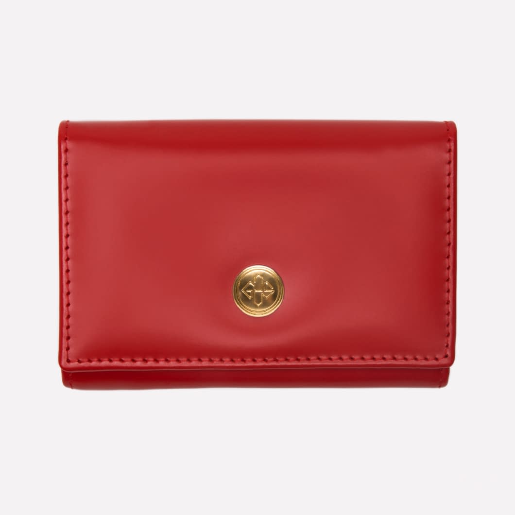 Club | Burgandy coin purse with flap