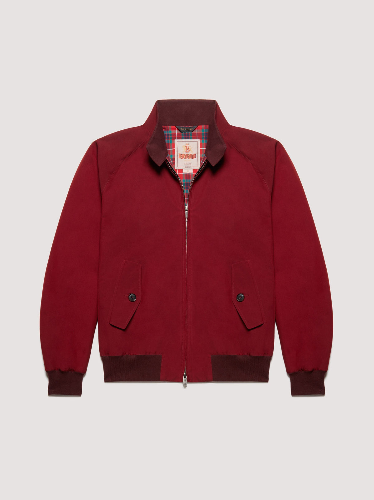BRA G9 Classic Harrington Jacket Tawny Port