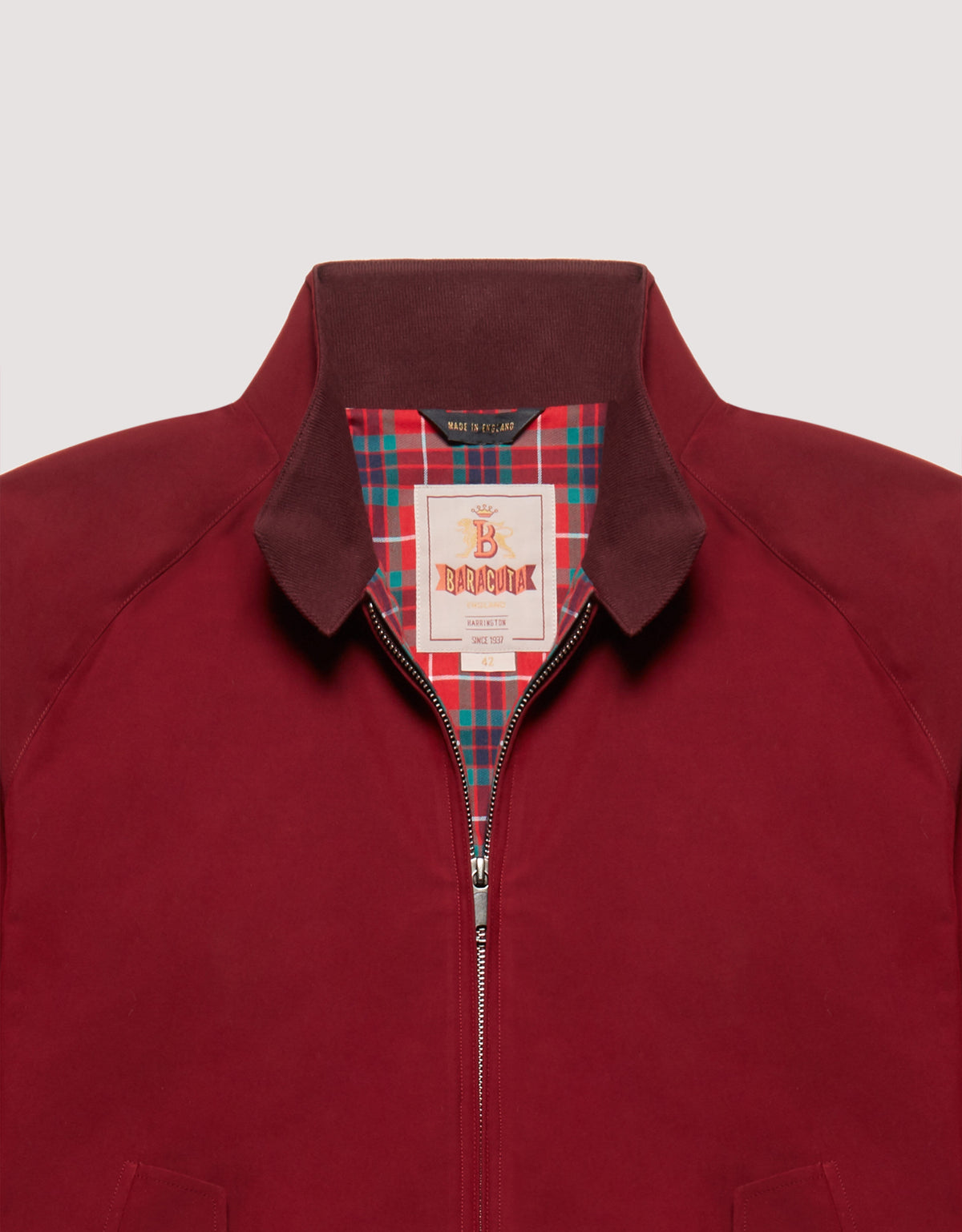 BRA G9 Classic Harrington Jacket Tawny Port