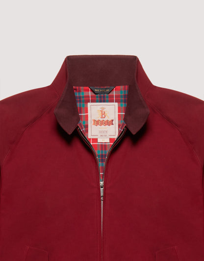 BRA G9 Classic Harrington Jacket Tawny Port