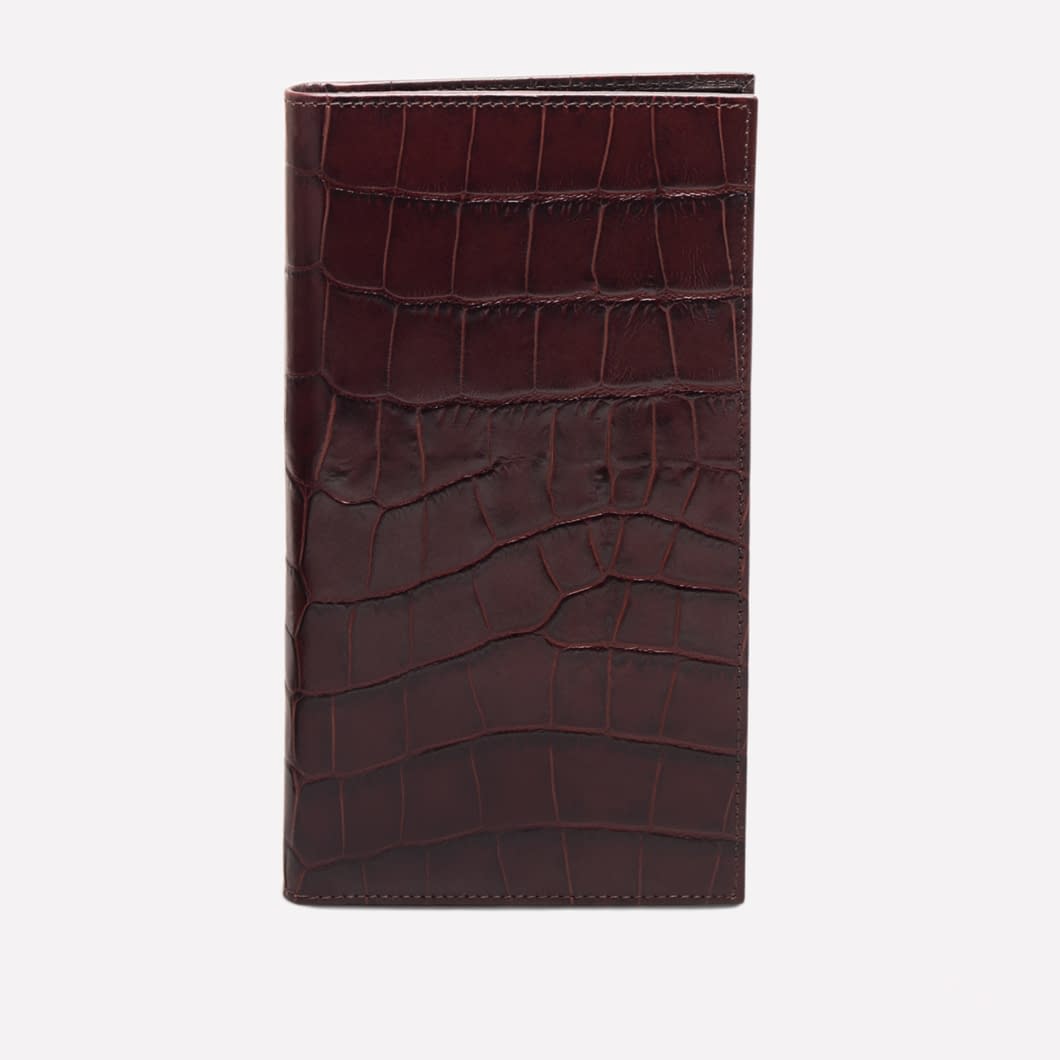 ETR CROCO Coat Wallet with 8 C/C