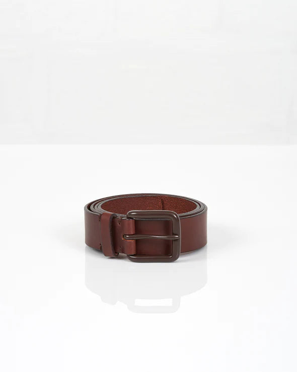 ALG MODERNIST Belt - Russet Brown / Brown