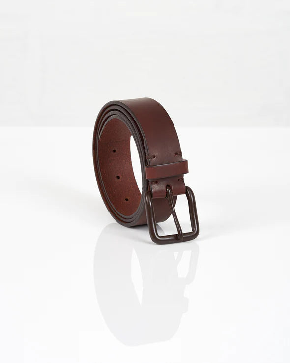 ALG MODERNIST Belt - Russet Brown / Brown