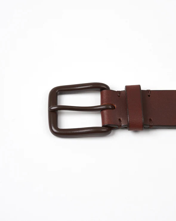 ALG MODERNIST Belt - Russet Brown / Brown