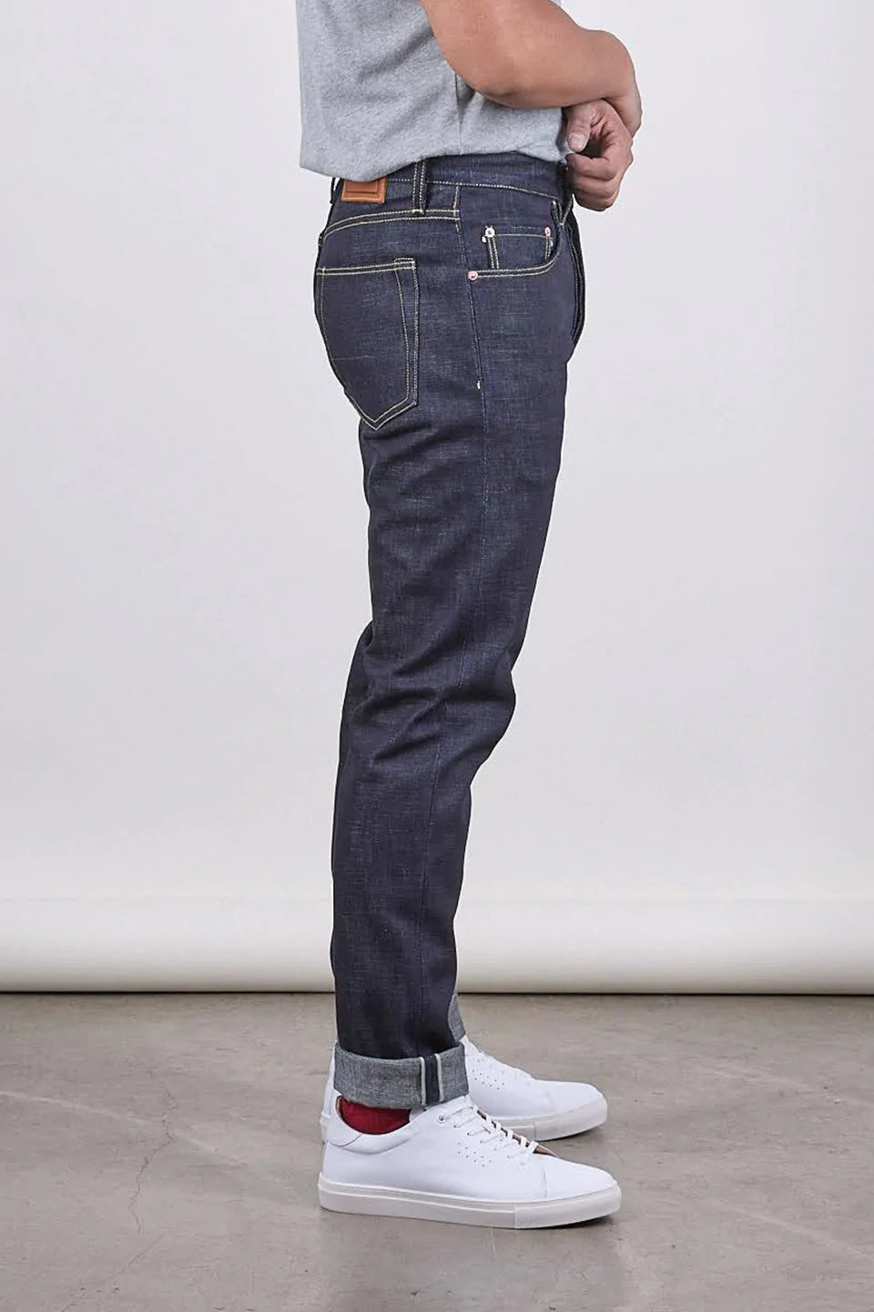 BLA E8 Slim Tapered 15.5Oz Italian Indigo Selvedge Jeans