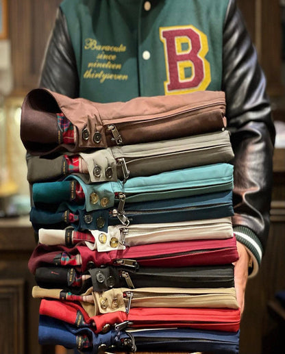 BRA G9 Classic Harrington Jacket Tawny Port