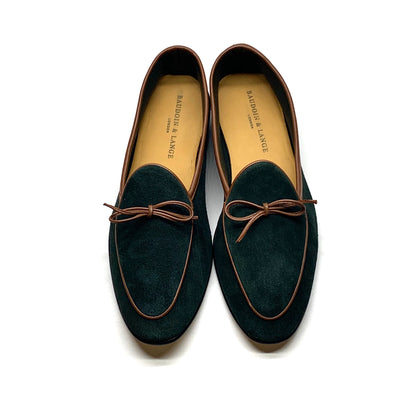 BLG X HOUSES SAGAN String Loafers Darmouth Green