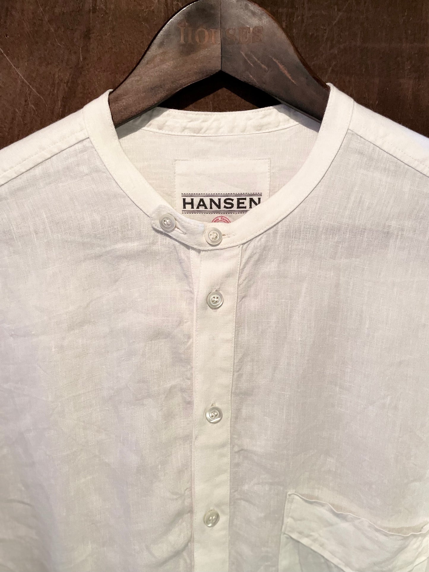 HNG BASTIAN Pullover Linen Long Shirt