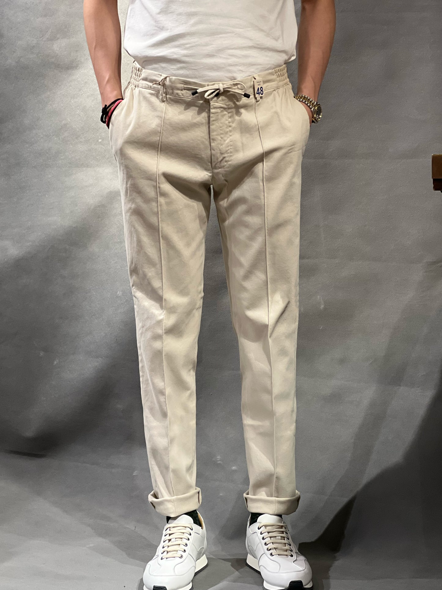 GBS Men's MASACCIO/M1 Trousers Light Beige