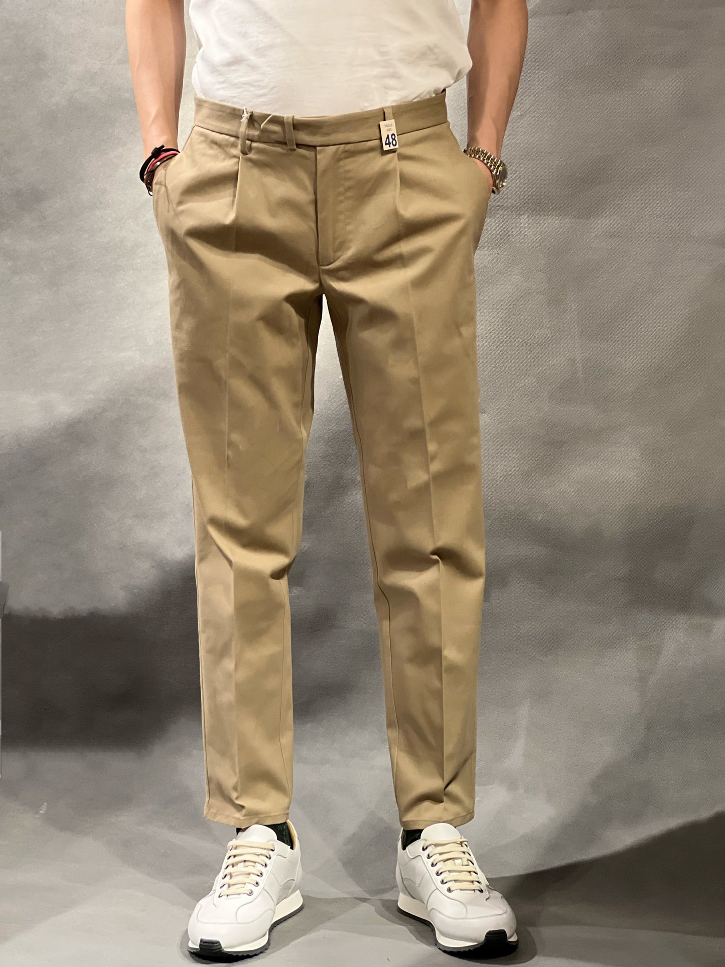 GBS Men's DANTE/700/P Trousers Beige