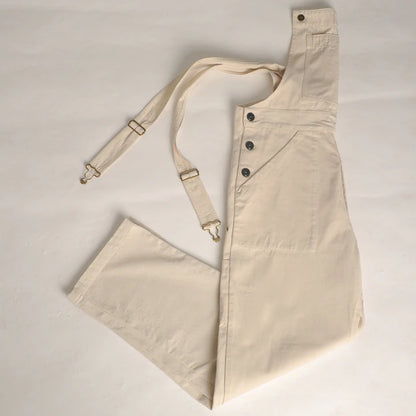 YMO Dungarees The Bib and Brace Natural