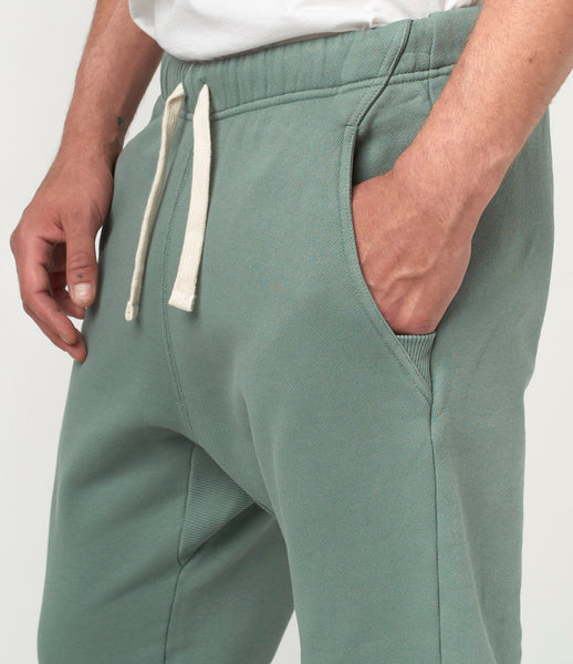 MZB Men'S SP03 Sweatpants Washed 13oz Relaxed Fit Light Army