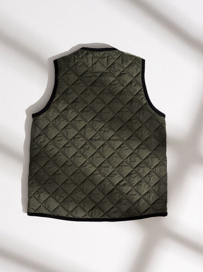LVH Unisex A BETTER Gilet Lavenster Olive Green/ Black Trim