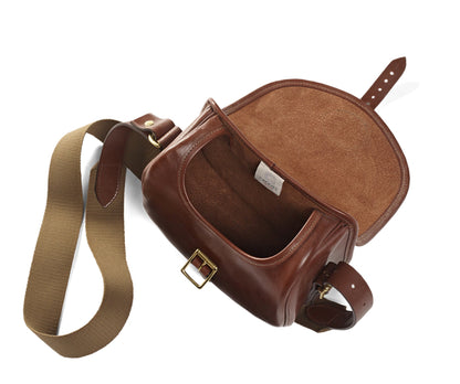 CRT MALTON Bridle Leather Cartridge Bag