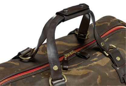 CRT CAMOUFLAGE Waxed Duffle Holdall