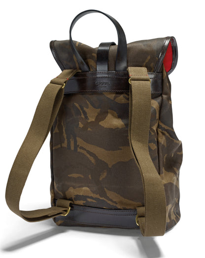 CRT CAMOUFLAGE Waxed Rucksack Draw String