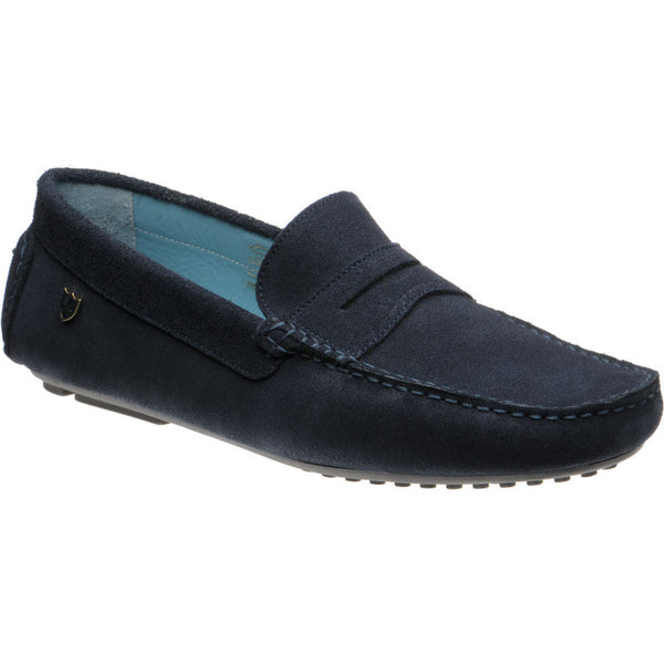 HE MURLO II rubber soled loafers Chocolate Suede