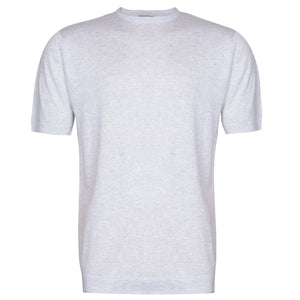 JSY BELDEN Men Sea Island Cotton T-Shirt CN SS Feather Grey