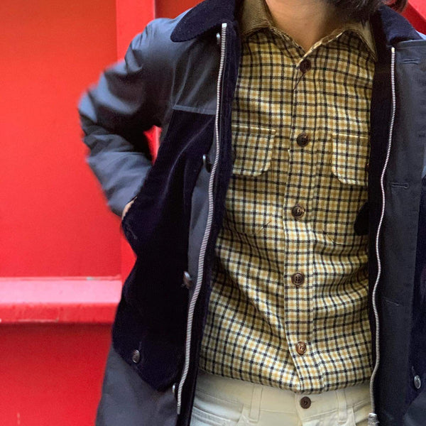 GRF Wool Checks Overshirt