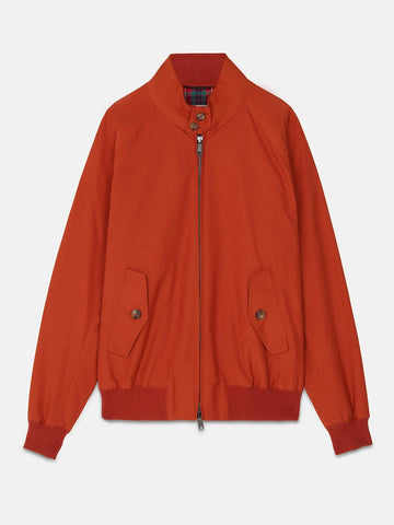 BRA G9 Classic Harrington Jacket Dark Orange