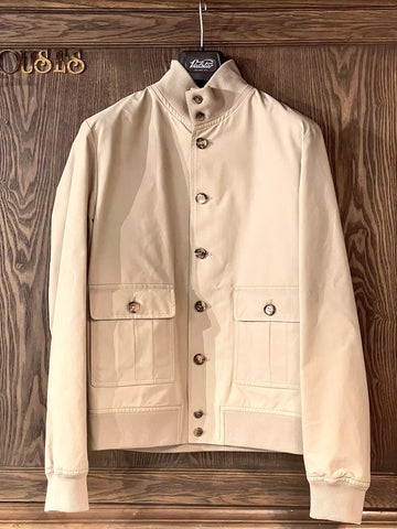 VSR VALSTARINO Cotton Nylon Lined Jacket Beige