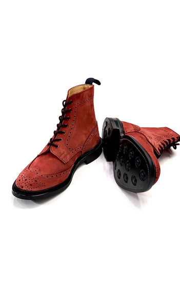 TKS STOW Dainite Sole Red Ox Reserve Suede