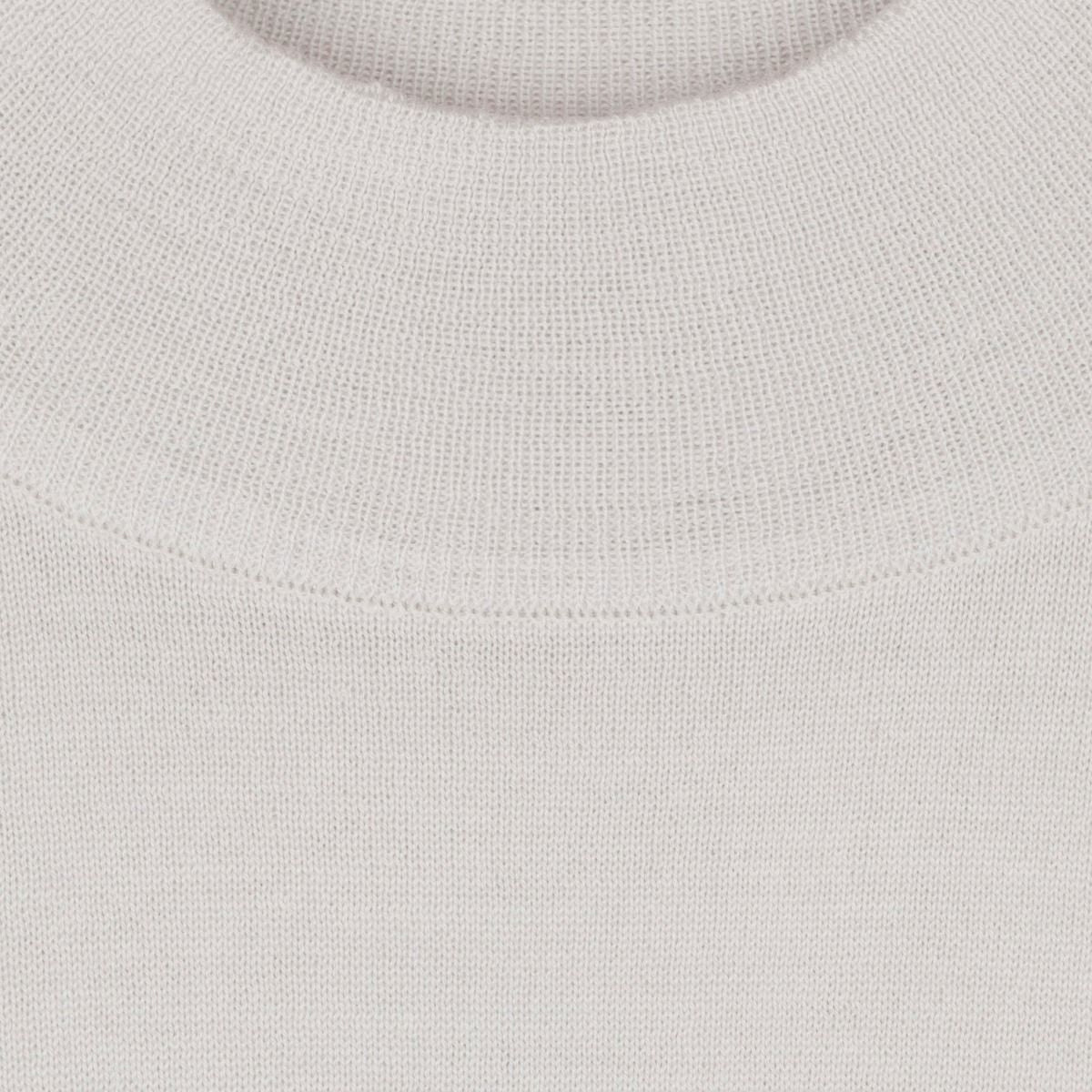 JSY HARCOURT Men Merino Wool Pullover MN LS Snow White