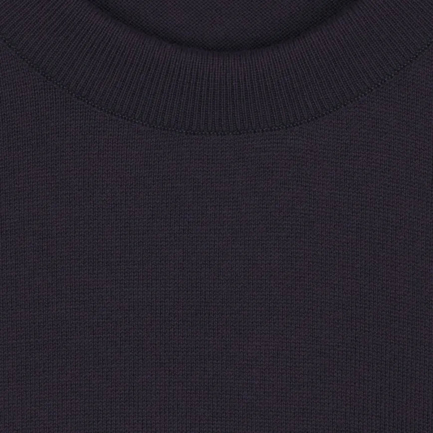 JSY TINDALL Men Sea Island Cotton T-Shirt  Navy