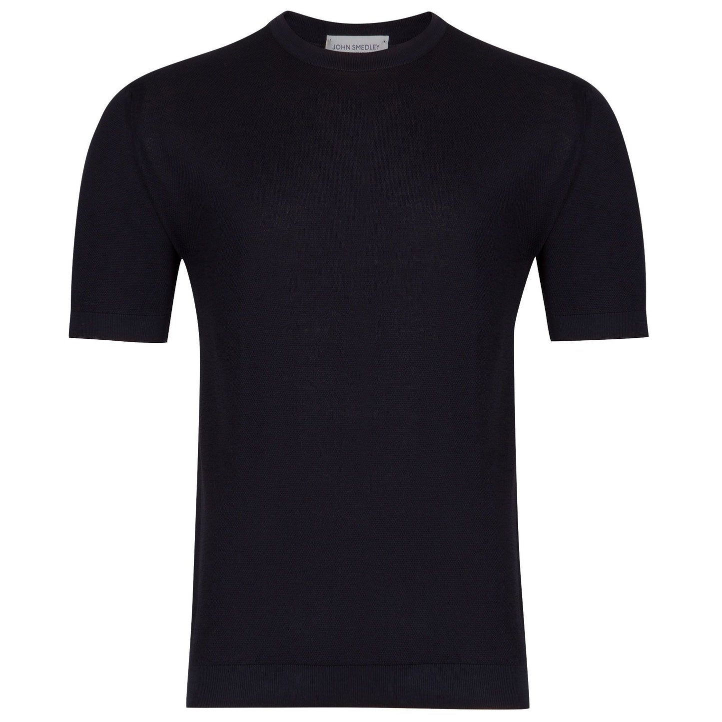 JSY Men Sea Island Cotton Pique T-shirt Navy