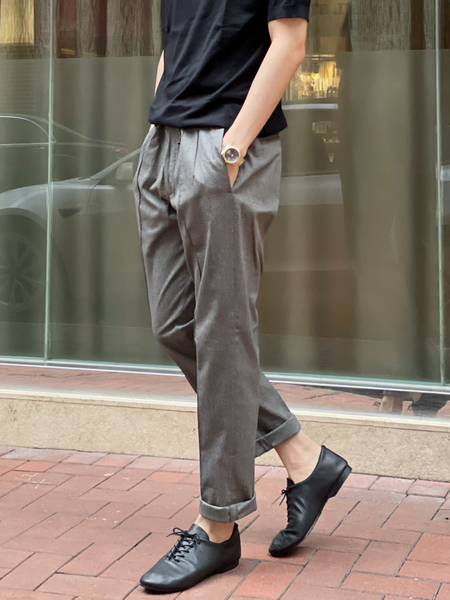 GBS MASACCIO/R1 Seersucker Trousers A3707 Grey