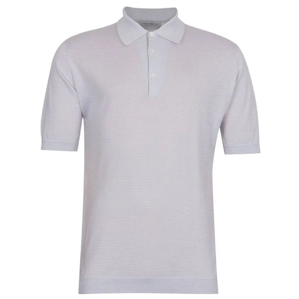 JSY KYSON Men Sea Island Cotton Shirt SS Col7 Cloud Scotch Green