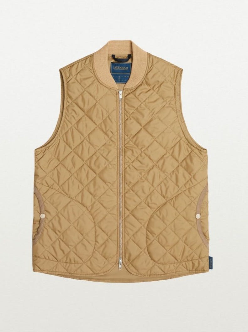 LVH BOMBER Lavenster Gilet Ochre