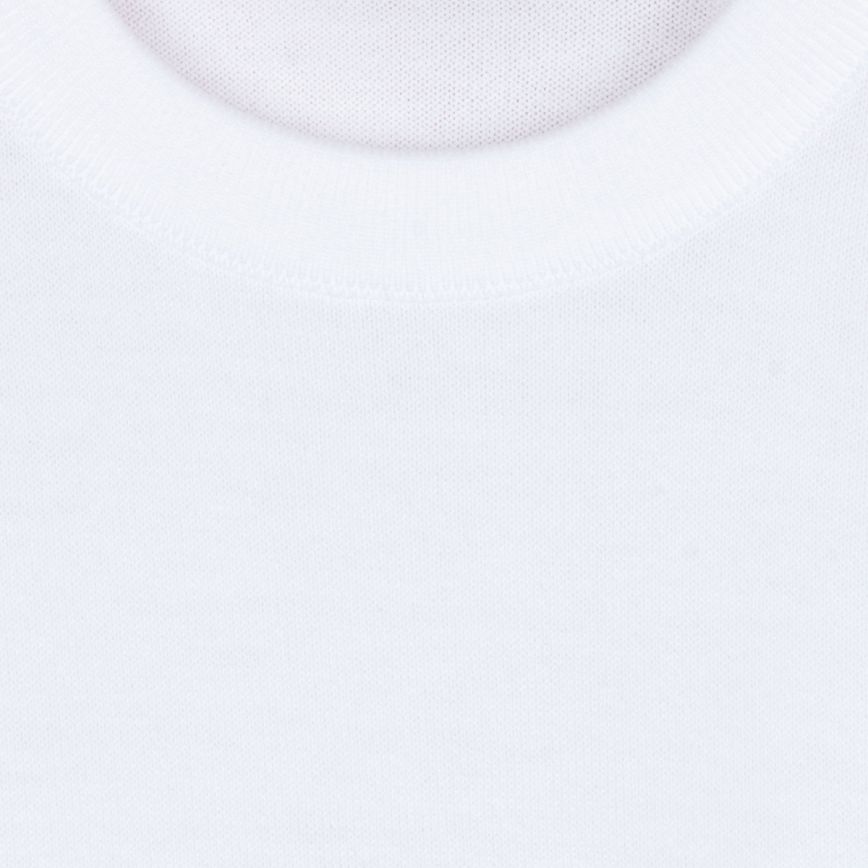 JSY TINDALL Men Sea Island Cotton T-Shirt White